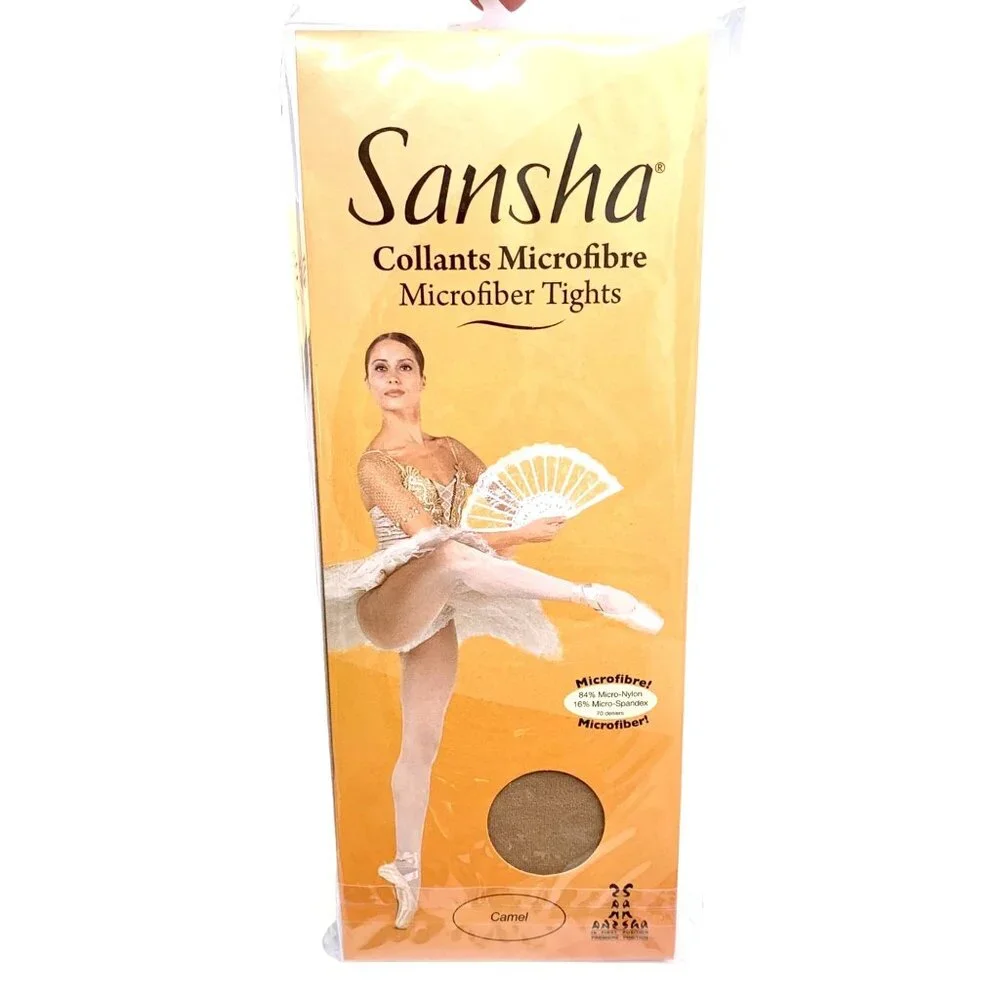 Sansha Adult Camel Footed Tights Pack of 2 Dance Ballet Jazz Tap Lyrical T99 - Picture 3 of 9